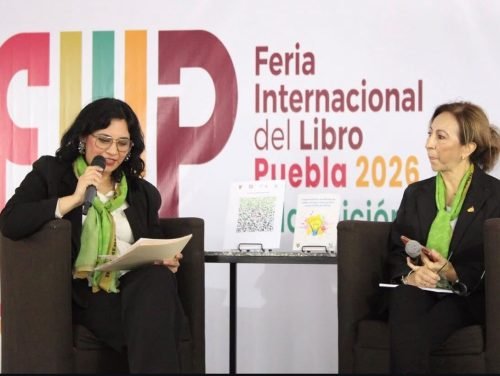 La Dra. Alexandra Rossano Ortega en la Feria Internacional del Libro Puebla (FILP) 2026, 2da Edición.